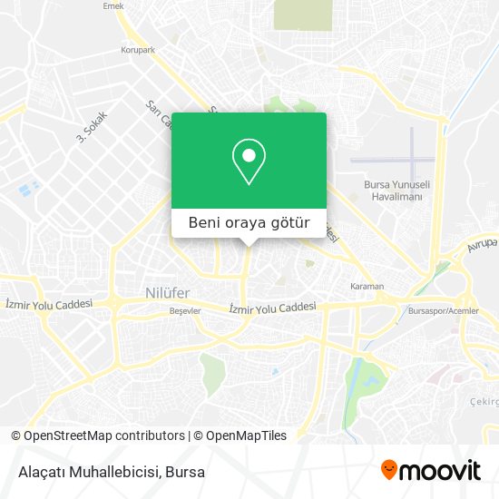 Alaçatı Muhallebicisi harita