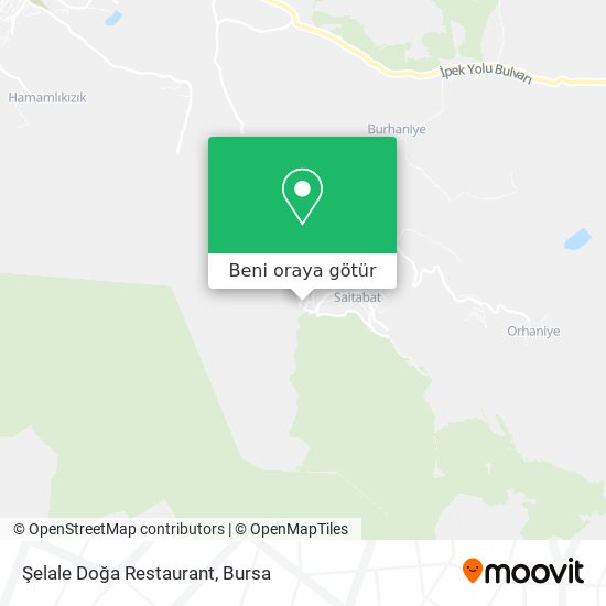 Şelale Doğa Restaurant harita