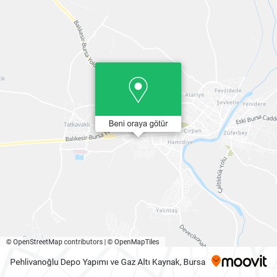 Pehlivanoğlu Depo Yapımı ve Gaz Altı Kaynak harita