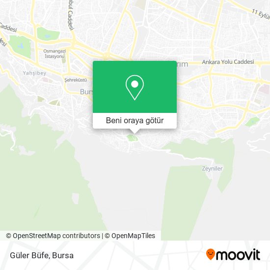 Güler Büfe harita