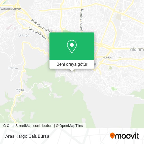Aras Kargo Calı harita