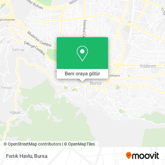 Fıstık Havlu harita