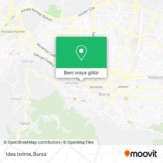 Idea Isıtme harita