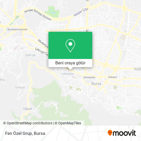 Fen Özel Grup harita