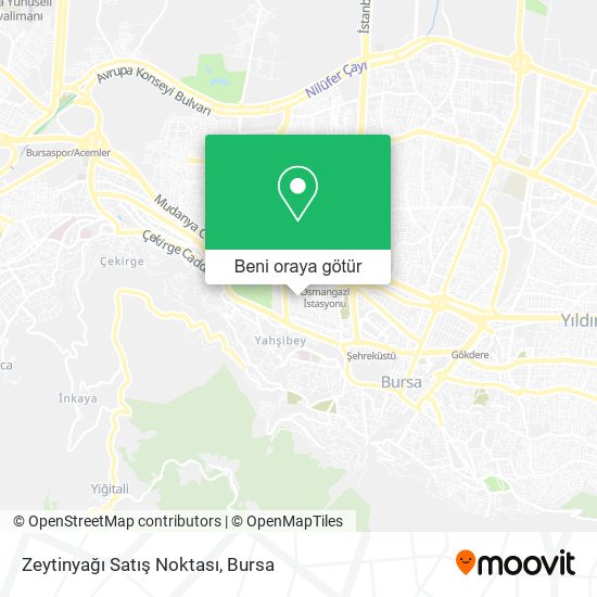Zeytinyağı Satış Noktası harita