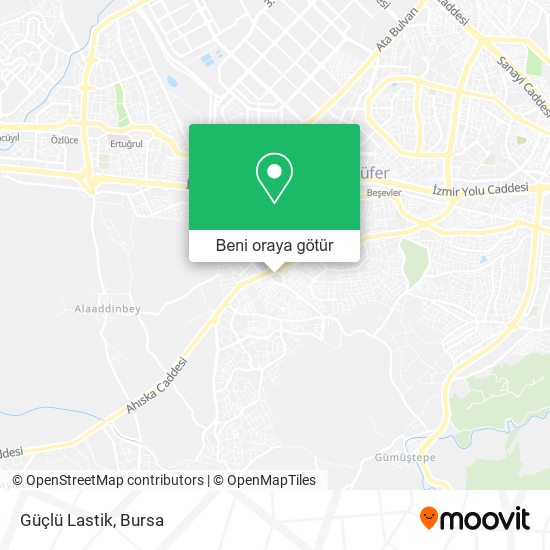 Güçlü Lastik harita