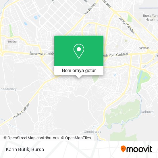 Karın Butık harita