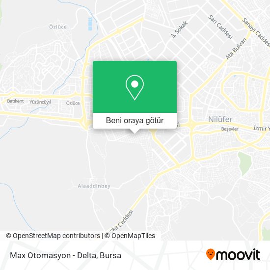 Max Otomasyon - Delta harita