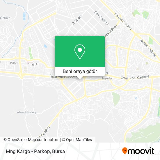 Mng Kargo - Parkop harita