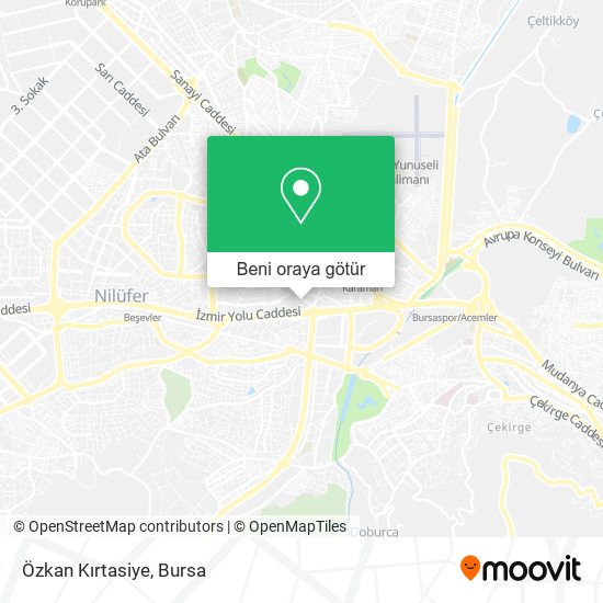 Özkan Kırtasiye harita