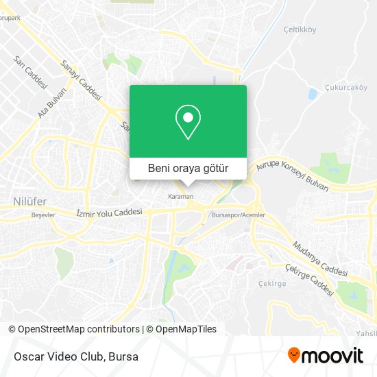 Oscar Video Club harita