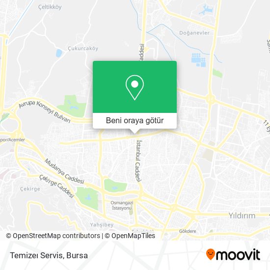 Temizeı Servis harita
