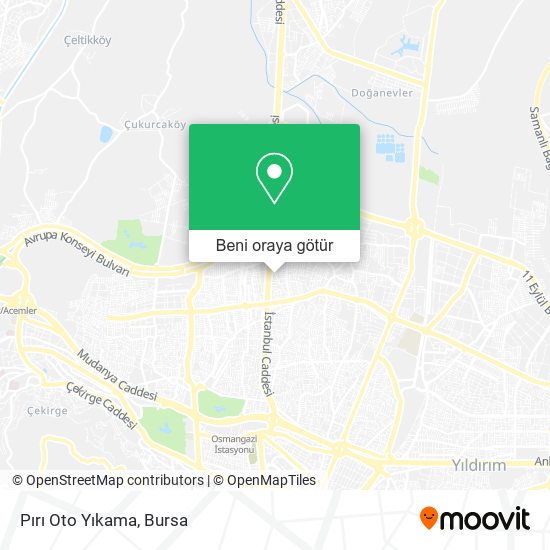 Pırı Oto Yıkama harita