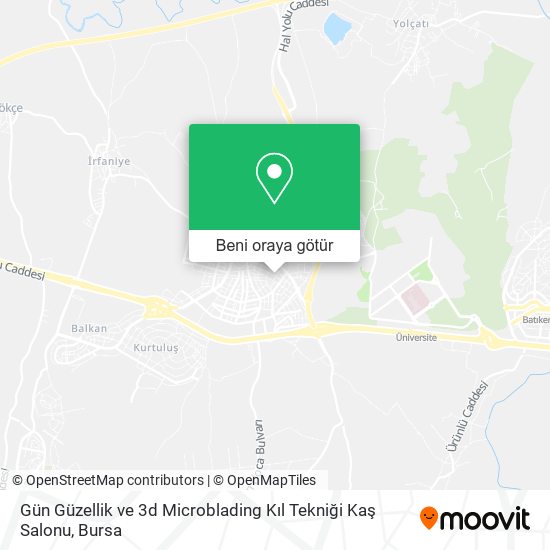 Gün Güzellik ve 3d Microblading Kıl Tekniği Kaş Salonu harita