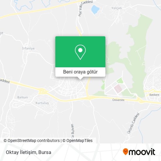 Oktay İletişim harita