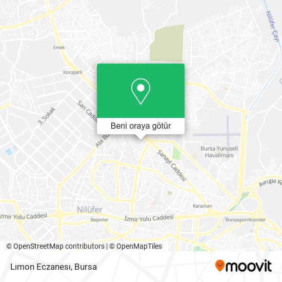 Lımon Eczanesı harita