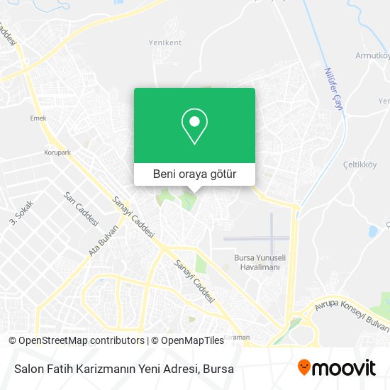 Salon Fatih Karizmanın Yeni Adresi harita