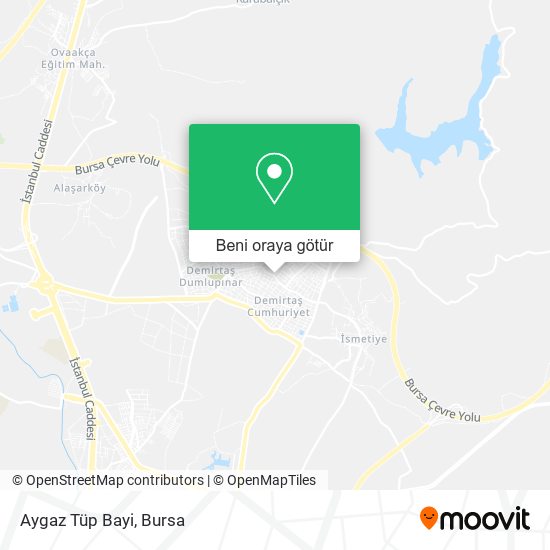 Aygaz Tüp Bayi harita