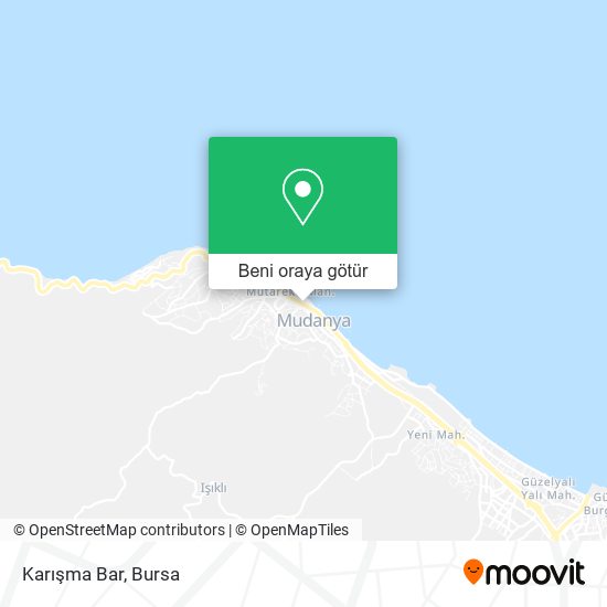 Karışma Bar harita