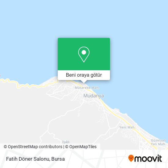 Fatih Döner Salonu harita