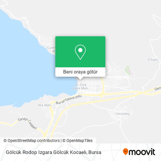 Gölcük Rodop Izgara Gölcük Kocaelı harita