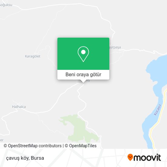 çavuş köy harita