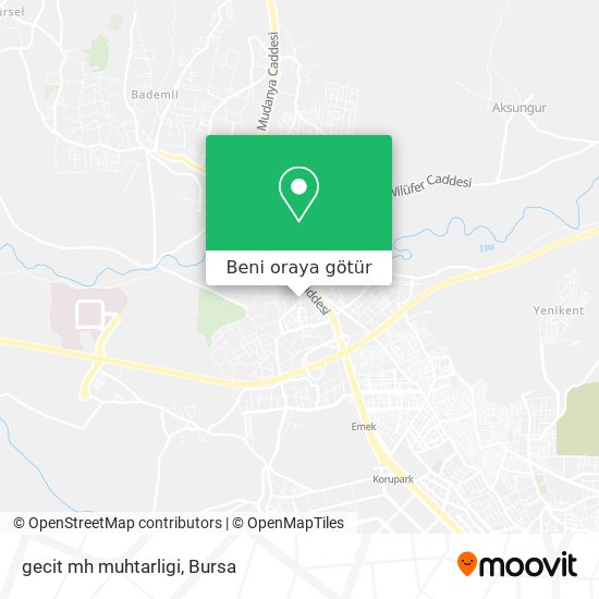 gecit mh muhtarligi harita