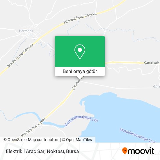 Elektrikli Araç Şarj Noktası harita