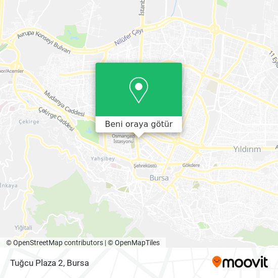 Tuğcu Plaza 2 harita