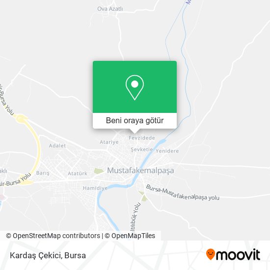 Kardaş Çekici harita