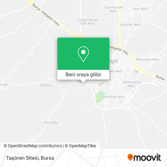 Taşören Sitesi harita