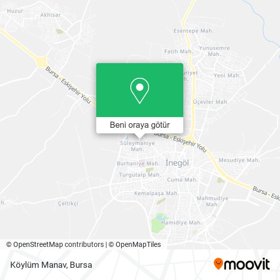 Köylüm Manav harita