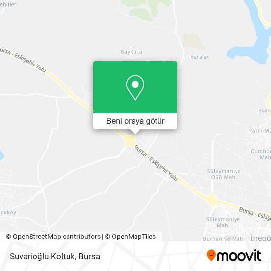 Suvarioğlu Koltuk harita