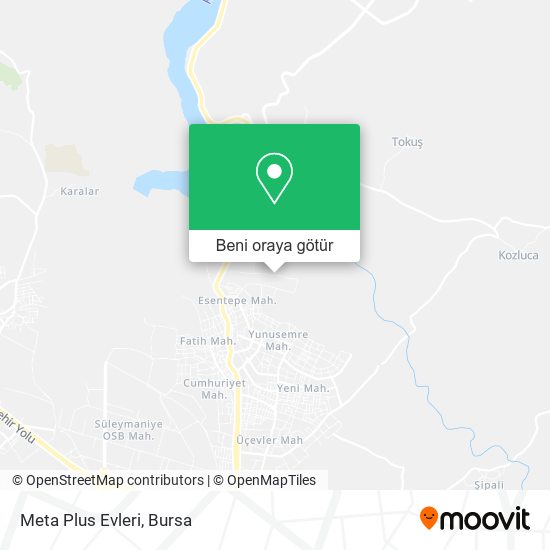 Meta Plus Evleri harita