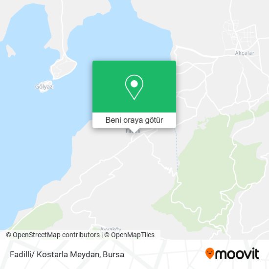 Fadilli/ Kostarla Meydan harita