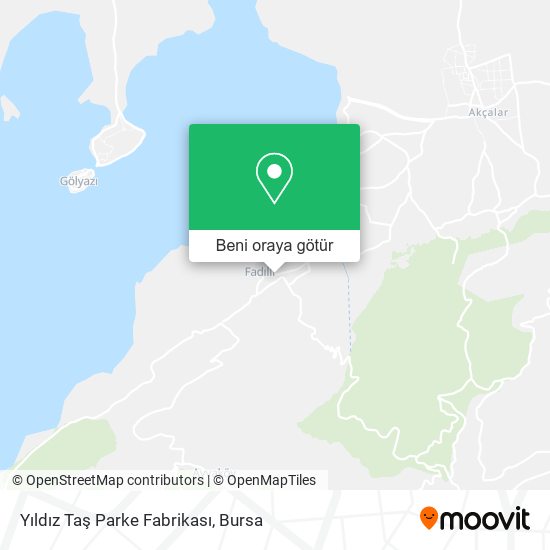 Yıldız Taş Parke Fabrikası harita