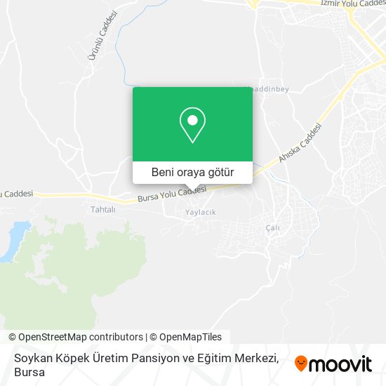 Soykan Köpek Üretim Pansiyon ve Eğitim Merkezi harita