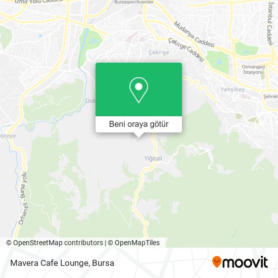 Mavera Cafe Lounge harita