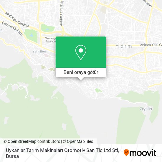 Uykanlar Tarım Makinaları Otomotiv San Tic Ltd Şti harita