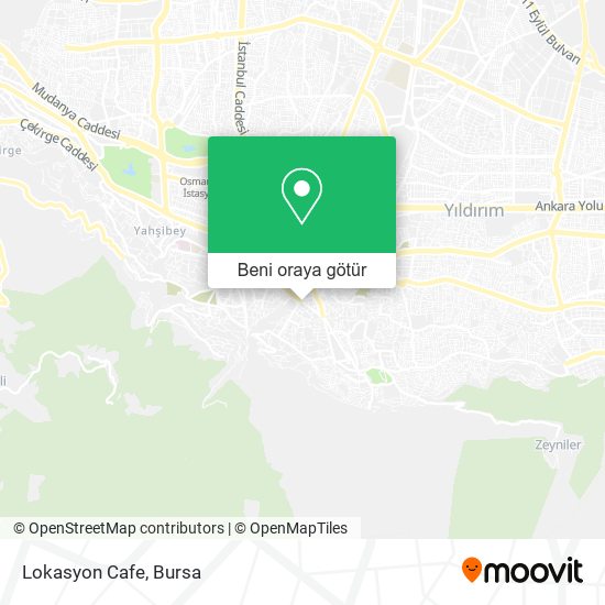 Lokasyon Cafe harita