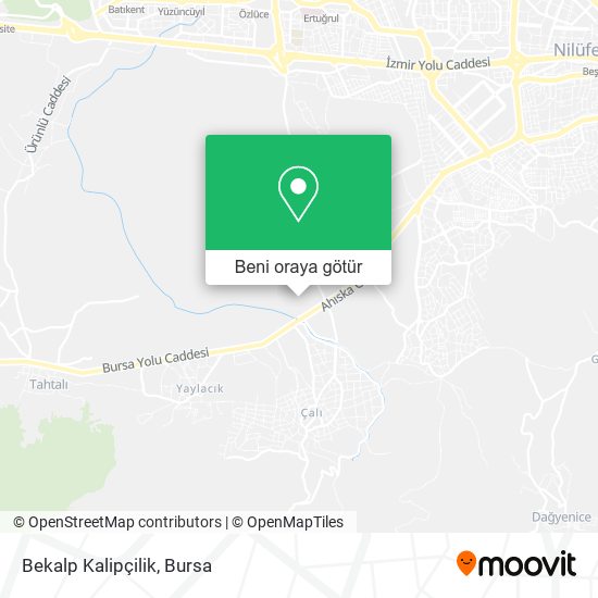 Bekalp Kalipçilik harita