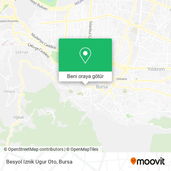Besyol Iznik Ugur Oto harita