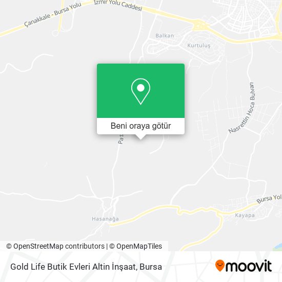 Gold Life Butik Evleri Altin İnşaat harita