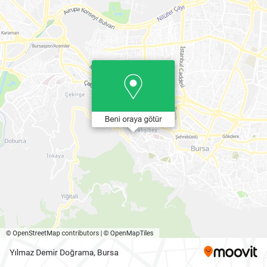 Yılmaz Demir Doğrama harita