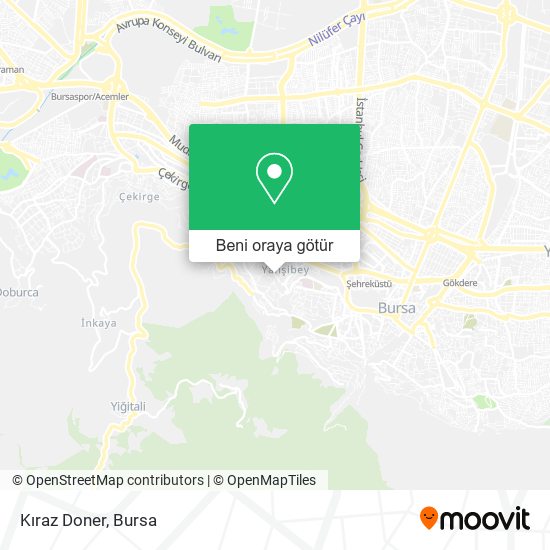 Kıraz Doner harita