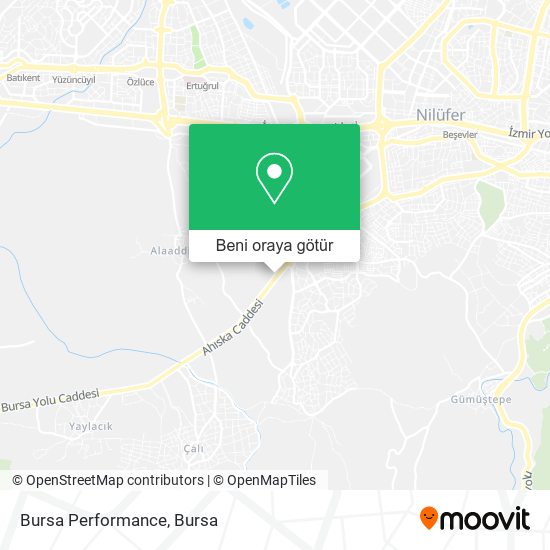 Bursa Performance harita