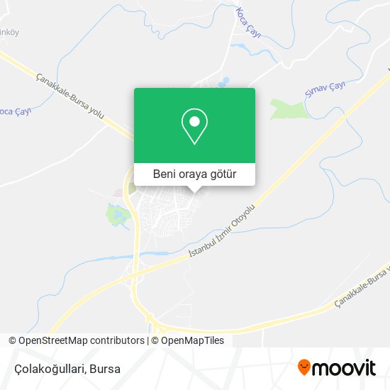 Çolakoğullari harita