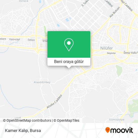 Kamer Kalıp harita