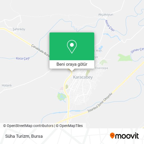Süha Turizm harita