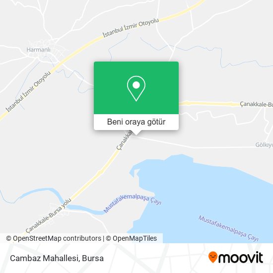 Cambaz Mahallesi harita
